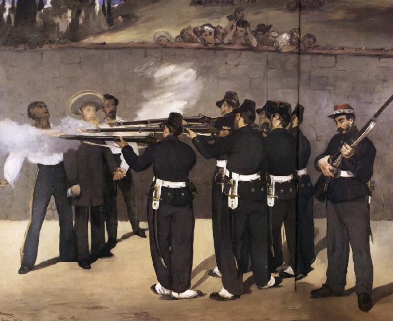 Edouard Manet The Execution of Maximilian oil painting image